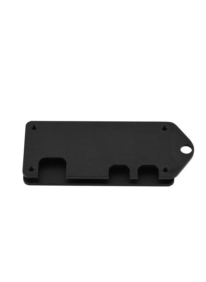 Thoraya Ultra thin Aluminium Alloy Enclosure Box Protective Case for Raspberry Pi Zero W (Black)  - Image 4
