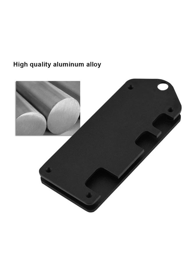Ultra thin Aluminium Alloy Enclosure Box Protective Case for Raspberry Pi Zero W (Black)
