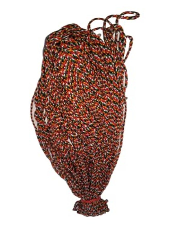 Hookcart Panchrangi Dhaga for Pooja - Cotton Yarn, 10 Meter (Pack of 3) - Image 2