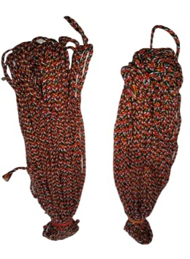 Hookcart Panchrangi Dhaga for Pooja - Cotton Yarn, 10 Meter (Pack of 3) - Image 3