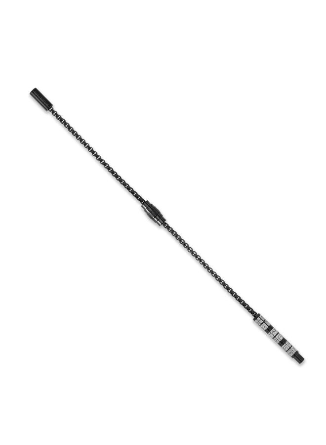 غاي لاروش سوار بيير أسود بسلسلة وإغلاق بحرف مونوغرام - Image 2