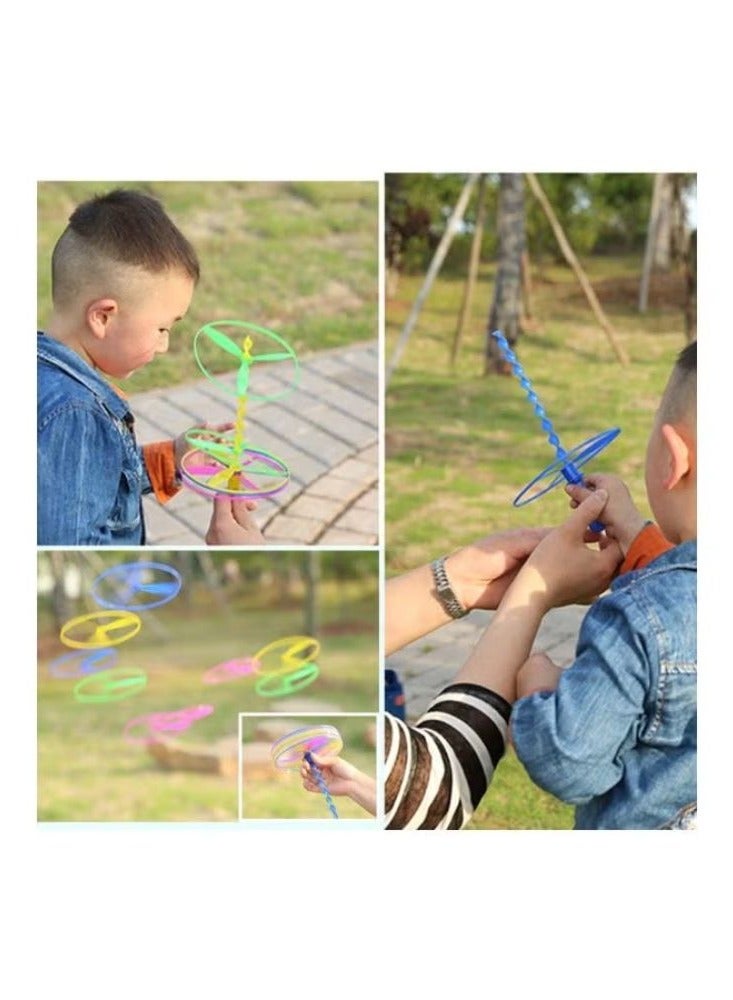 Pack Of 15 Pull String Spinning Wheel Toy - Image 2