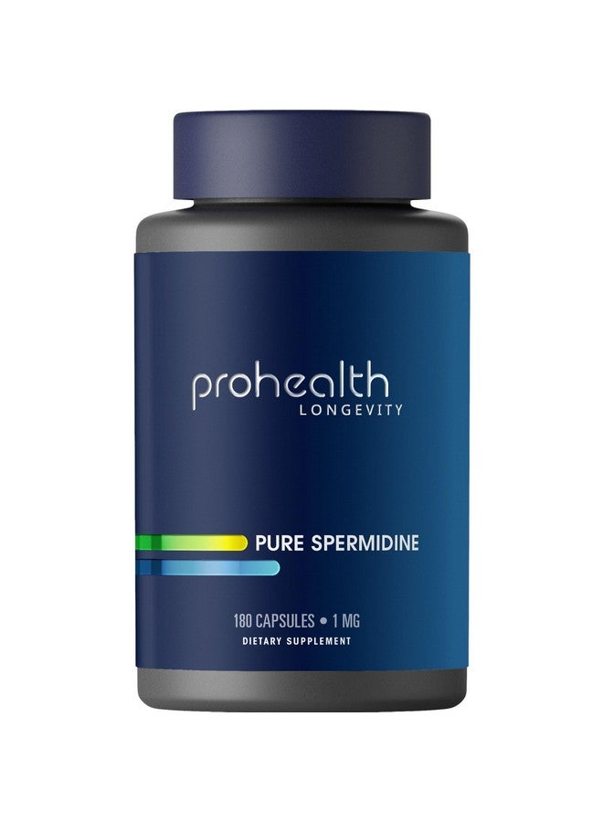 ProHealth بروهيلث سبيرميدين النقي | مختبر ثلاثي الاختبار | 1 ملغ، 180 كبسولة - Image 1