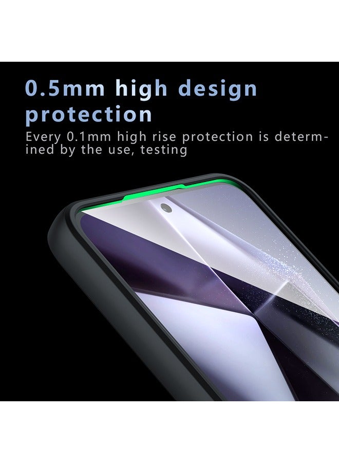 Case for Samsung Galaxy A56 5G, Frosted Translucent Back Protective Slim Phone Cover, Anti-Fingerprints, Anti-Fall Drop Protection, Shockproof Case for Samsung Galaxy A56 5G (Black)  - Image 5