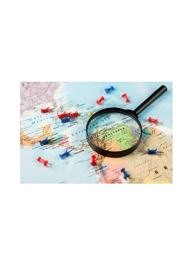 Generic - Realistic magnifying glass for exploring, magnifying, and writing accurately. Lens size: 100 mm - Image 1