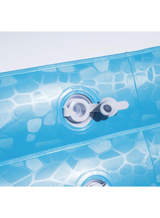 Deluxe Rectangular Family Pool  Spacious 3.05m family pool with 3-ring design, durable vinyl walls, wide sides, quick deflation, summer fun - Image 2