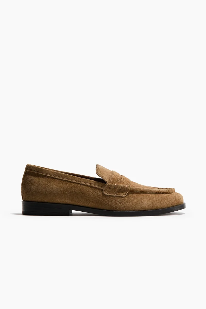 H&M Suede loafers