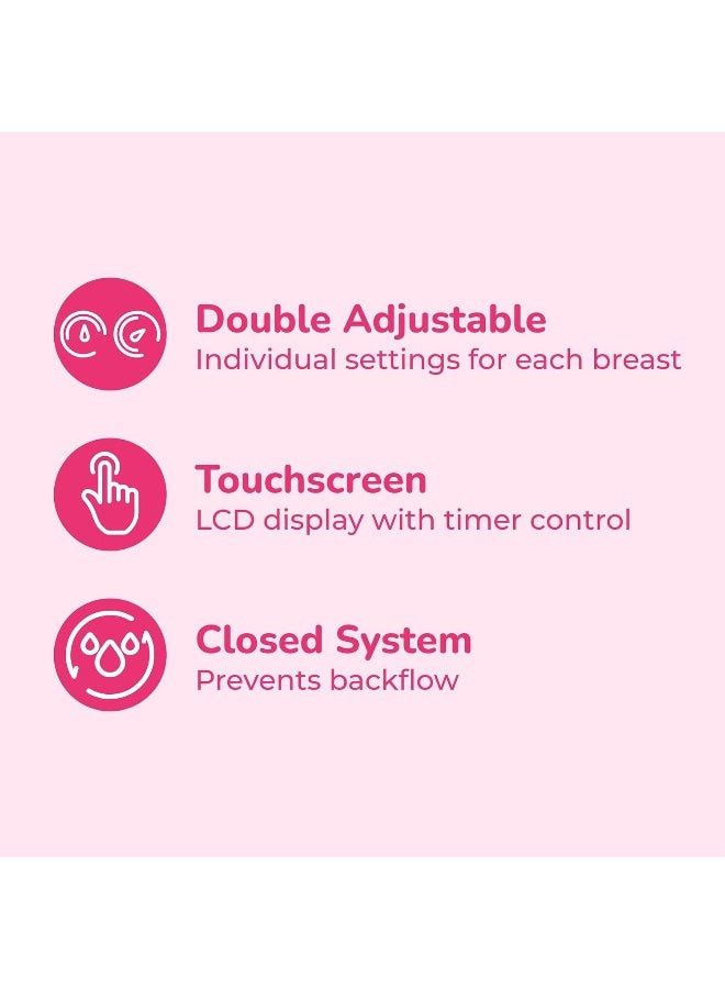 Spectra سبكترا - مضخة ثدي كهربائية مزدوجة قابلة للتعديل - أساسية للرضاعة الطبيعية - Image 4