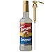 Torani Coconut Syrup for Drinks Flavoring for Coffee and Cocktails Pump Included 254 Oz - Image 2