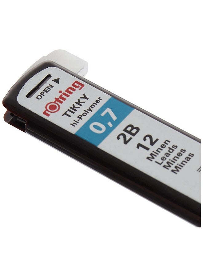 Rotring Tikky Mechanical Pencil Lead 0.7Mm 2B 12 Lead (R505 706 2B) - Image 3