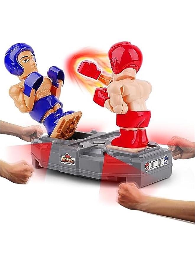 Electronic Boxing Toys, RC Fighting Robots, Kid Board Games, Wrestling Battle Bots, Interactive Punching Boxer, Indoor Sports Playset, Cool Birthday Gift 3 4 5 6 7 8-12 Year Old Boy Teen  - Image 1