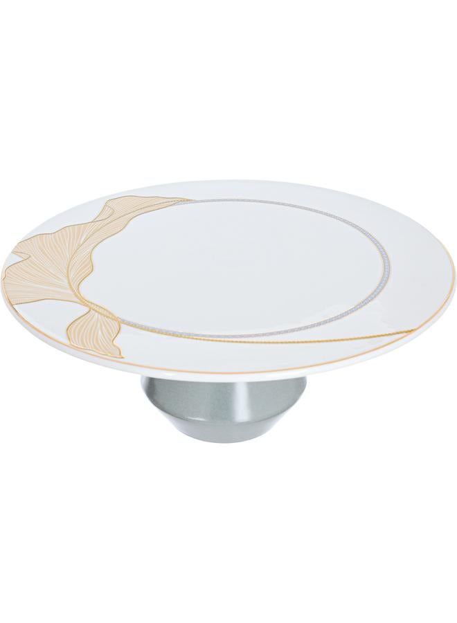 السيف  طقم تقديم الكيك من البورسلين 14 قطعة باللون الأبيض - Image 4