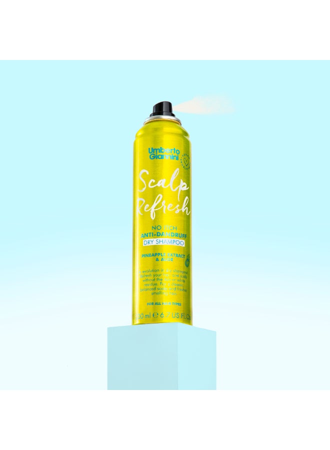 Umberto Giannini Refreshing Scalp Refresh Dry Shampoo - Instantly Absorbs Oil, Adds Volume & Leaves Hair Feeling Clean & Fresh (200 ml) - Image 3