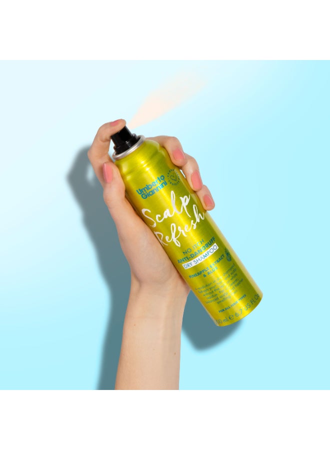 Umberto Giannini Refreshing Scalp Refresh Dry Shampoo - Instantly Absorbs Oil, Adds Volume & Leaves Hair Feeling Clean & Fresh (200 ml) - Image 4
