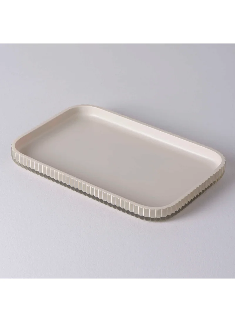 Linens Jayla 30X20X2,5 cm Bathroom Tray Black