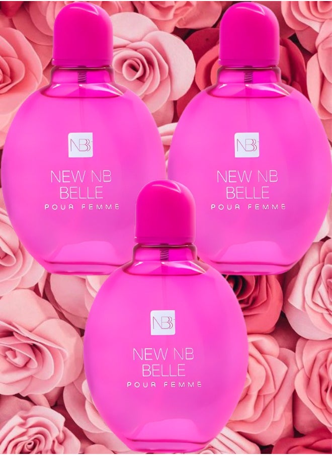 NB 3 Pieces New Bn Belle EDT 125ML  - Image 1