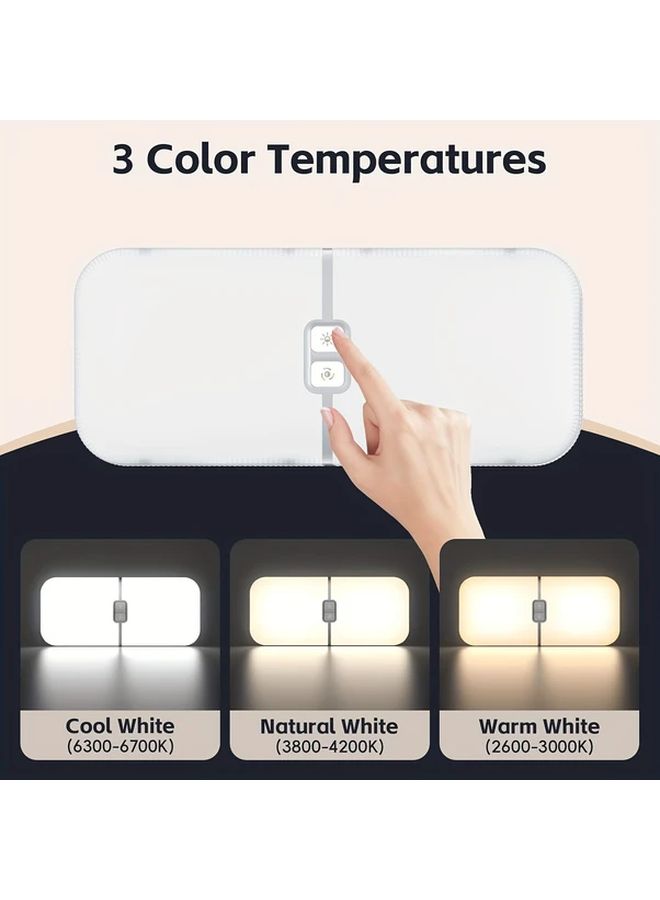 2 Pack 204 LED RV Roof Light Fixture 1800 Lumens Slim Ceiling Light 3 Color Adjustable - Image 5