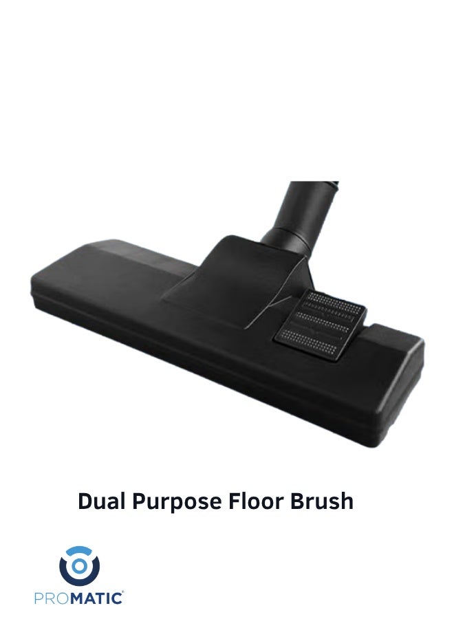 بروماتيك مكنسة بروماتيك برميل 1600 واط سعة 21 لتر موديل NDV-21L — قوة شفط عالية، استخدام منزلي ومكتبي، فلتر فعال، أداء قوي لتنظيف الأتربة - Image 3