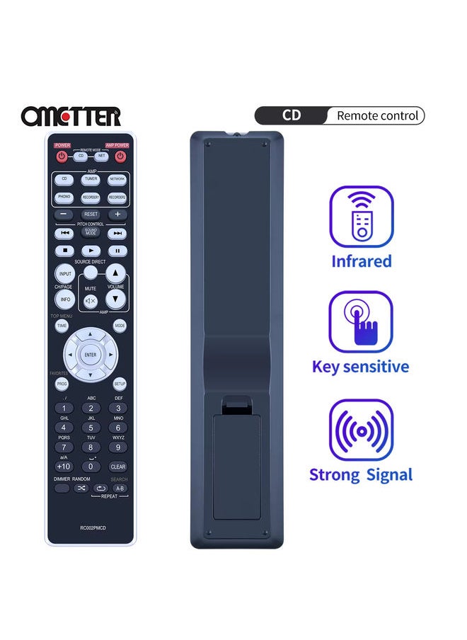 OMETTER - RC002PMCD for Marantz CD Player Remote Control PM5005 PM-5005 CD6006 CD-6006 CD6005 CD-6005 Controller - Image 1