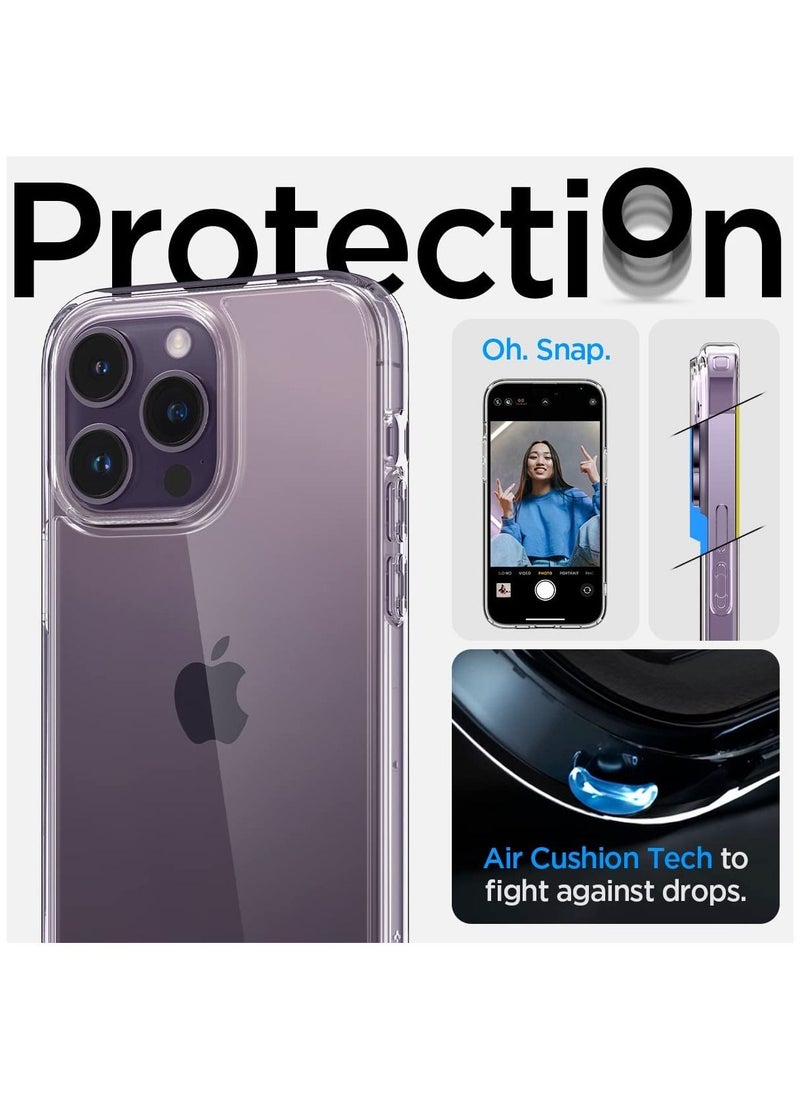 Spigen - for Apple iPhone 14 Pro Max (2022) Ultra Hybrid Case Designed - Crystal Clear - Image 1