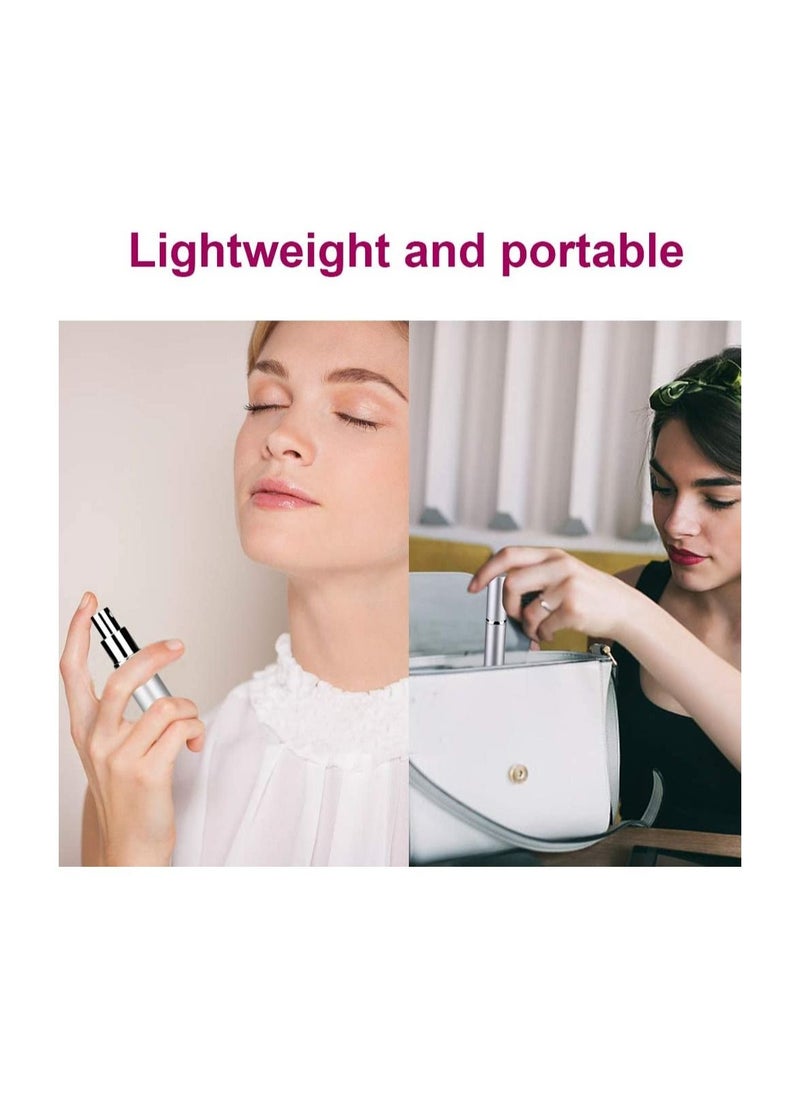 AMJ - Perfume Bottle Atomizer for Travel, Portable Easy Refillable Perfume Spray Pump Empty Bottle for men and women with 5ml Mini Pocket Size - Image 1