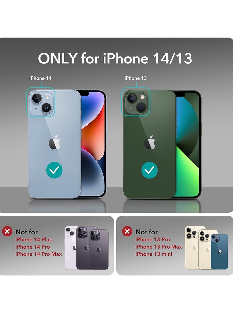 iPhone 14 Case 6.1 inch Slim Thin Scratch Resistant Soft TPU Rubber Silicone Protective Cover Clear - Image 2