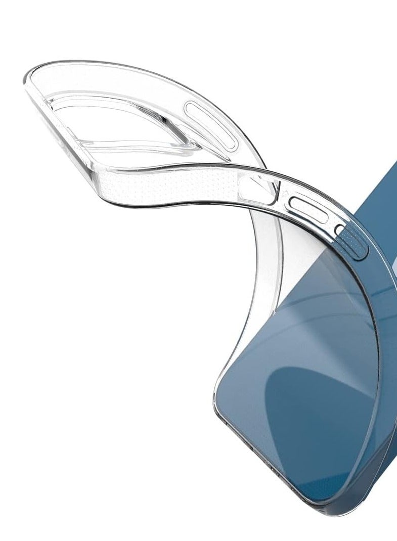 iPhone 14 Case 6.1 inch Slim Thin Scratch Resistant Soft TPU Rubber Silicone Protective Cover Clear - Image 4