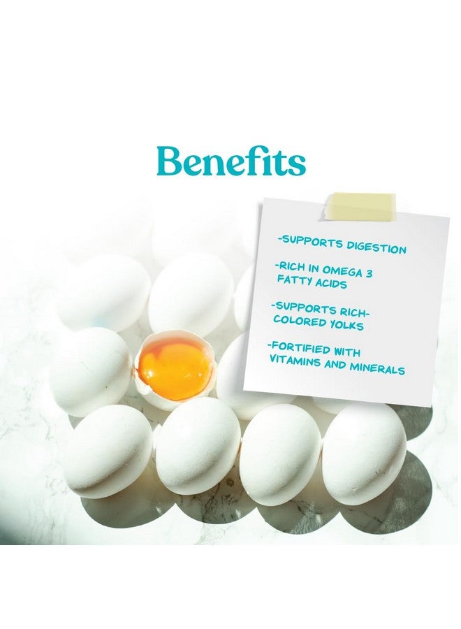 مانا برو أوميجا إيج ميكر - مكمل غذائي للدجاج البياض - طعام للدواجن يحتوي على أحماض أوميجا 3 الدهنية - دعم الهضم بالفيتامينات والمعادن المدعمة - 5 أرطال - Image 4