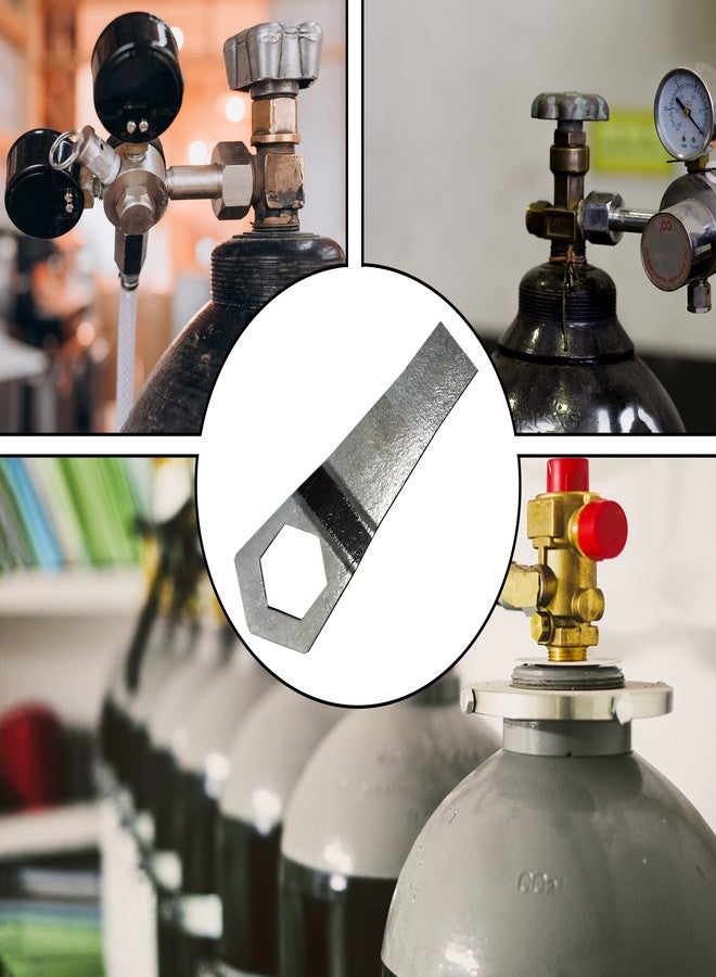 Kegconnection, LLC - Kegconnection Co2 Regulator Metal Wrench - Homebrew, Draft Beer Keg System Tool - Kegerator Nitrogen or CO2 Regulator Wrenches - Image 4