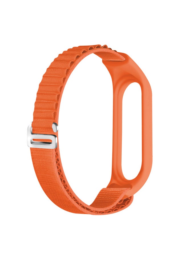 Generic - For Mi Band 9/8 Strap Universal Alpine Loop Strap Mi Band Mi34567 Nylon Strap-Color:4# Orange-Specifications:Meter 3/4/5/6/7 General - Image 1