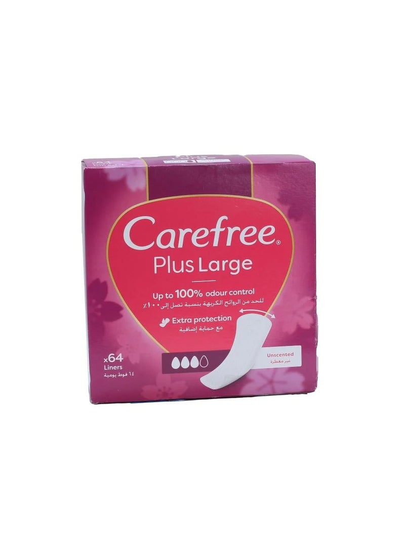Carefree 64-piece panty liners set