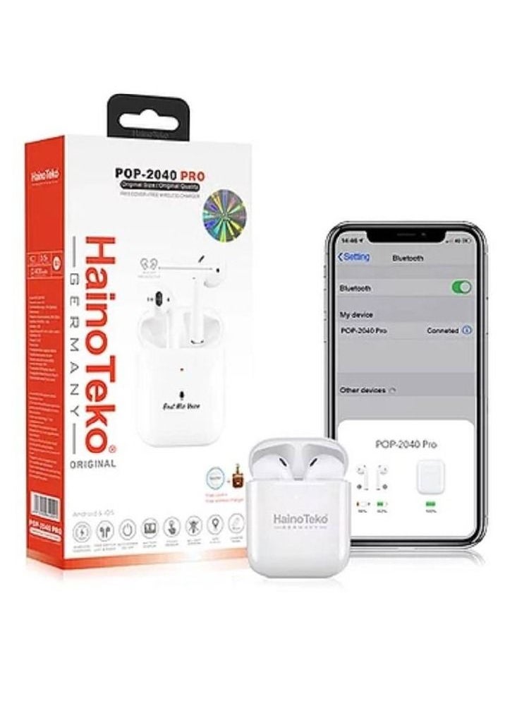 Haino Teko - Germany POP-2040 Wireless Bluetooth Earphones Compatible With iPhones And Androids - Image 1