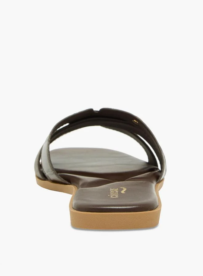 Celeste BROWN Women Monogram Print Sandals for Women | Best Price UAE