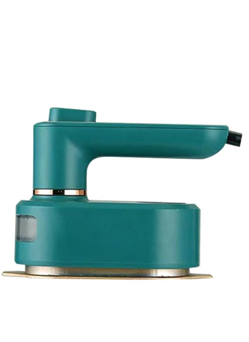 JAMAKY - Mini Portable Electric Clothes Steamer JMK1003 with Italian technology for Home, Travel and Work, Mini Foldable Garment Steamer - green - Image 1