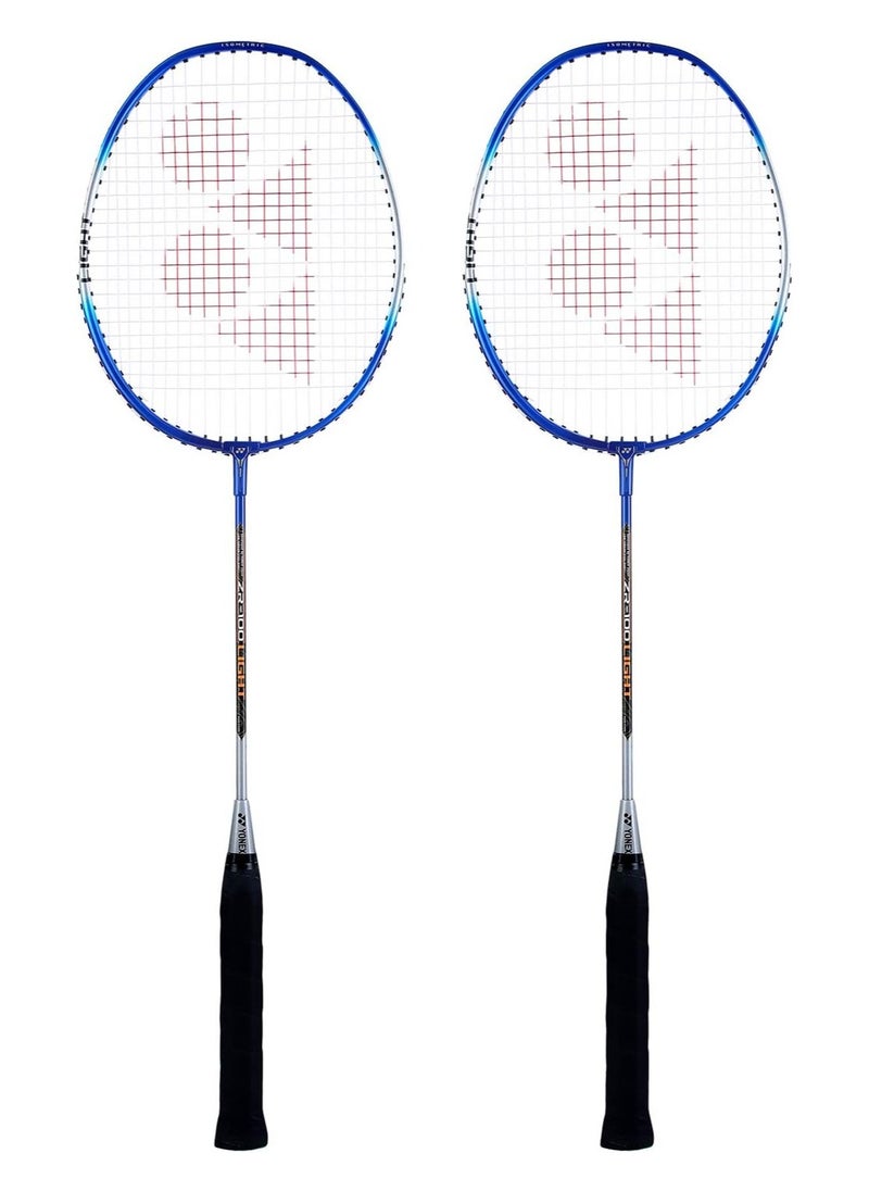 Yonex Premium Set of 2 YONEX ZR 100 Light Badminton Racquet Set, Lightweight Aluminum Design with Full Cover  - Image 2