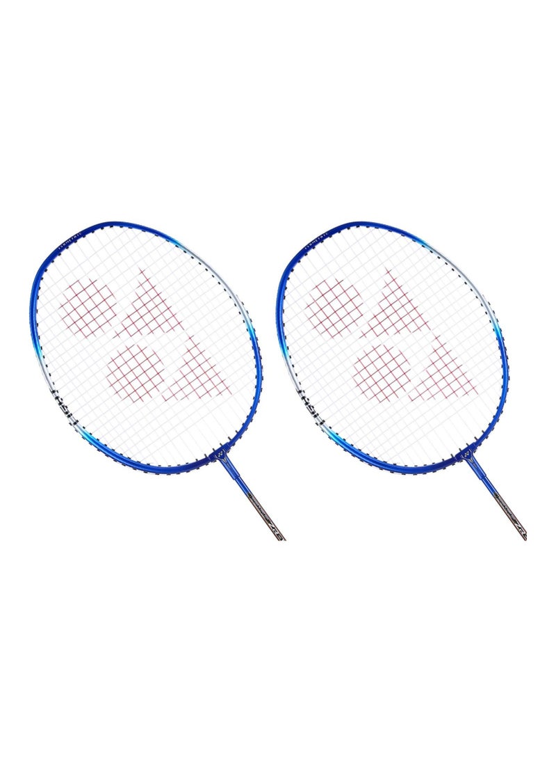Yonex Premium Set of 2 YONEX ZR 100 Light Badminton Racquet Set, Lightweight Aluminum Design with Full Cover  - Image 4