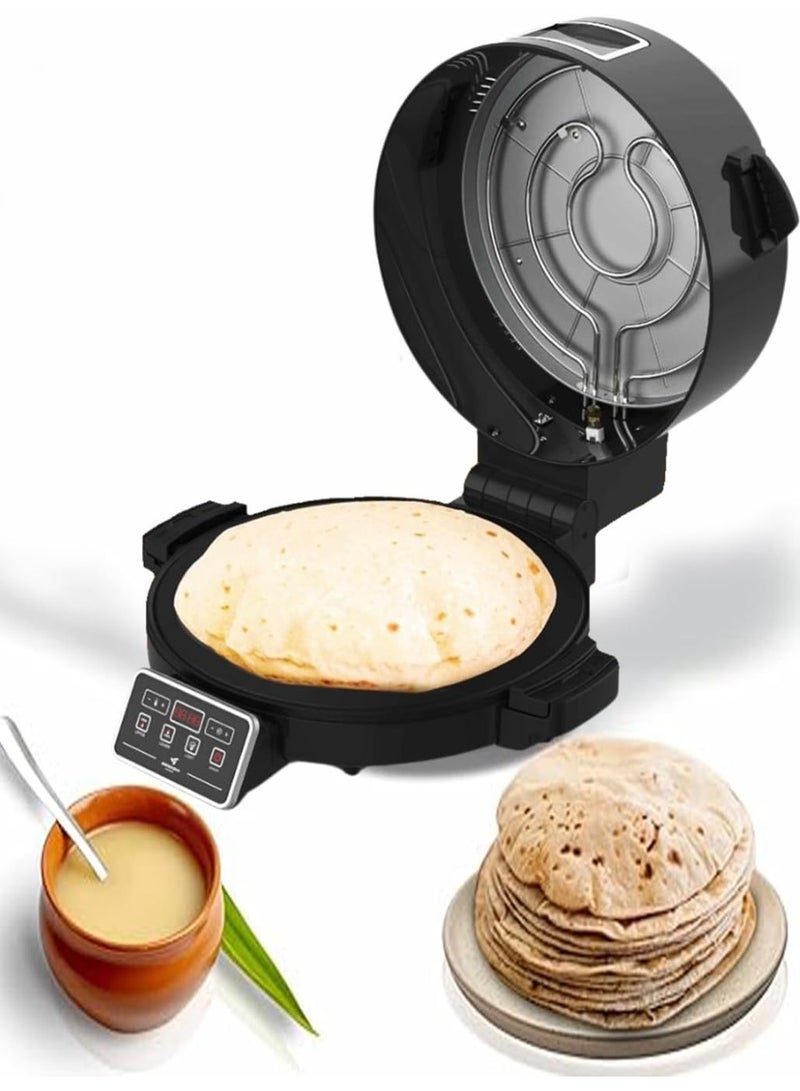 MEBASHI Multi 3-in-1 Hot Bread Maker, 40cm Diameter Cooking Plate,Full Copper, LED Display, 2400 W, Black (ME-HBM151) - Image 2