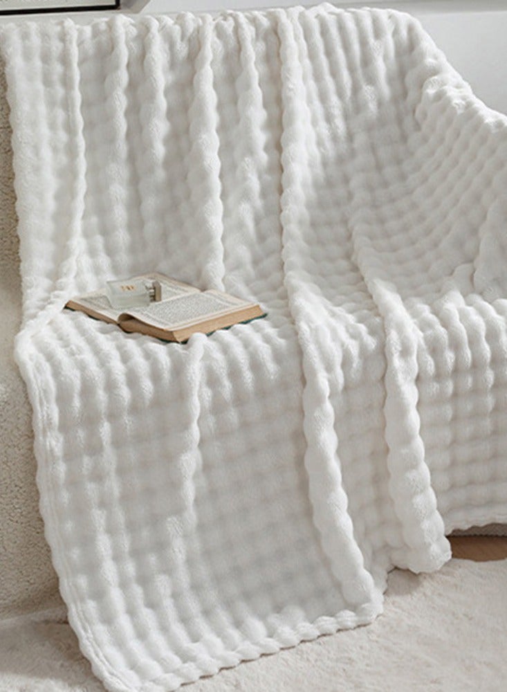 Women Soft Cute Throw Blanket for Couch Cozy Gift Blankets for Girls Mom Teacher Teacher Sofa Bed Home High-end Decor Warm Throws For Summer Air-conditioned Rooms 50*60inch - Image 2