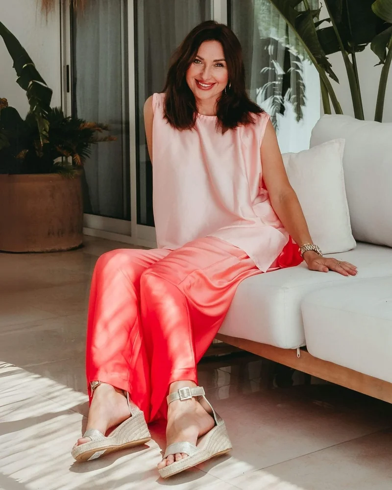 شو كيو Olivia Espadrille Wedge