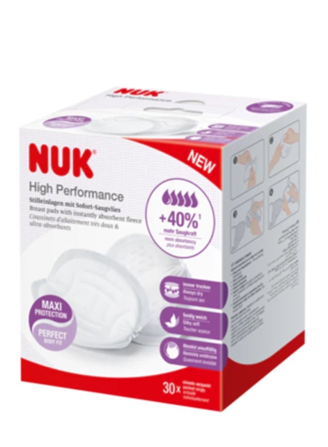 NUK High Performance Breast Pads 30/Box