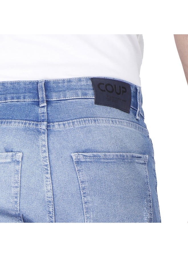 Coup Coup Jeans Pants For Men - Slim Fit - Light Blue - Image 2
