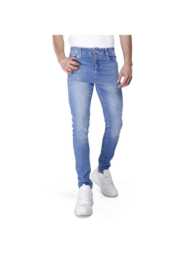 Coup Coup Jeans Pants For Men - Slim Fit - Light Blue - Image 1