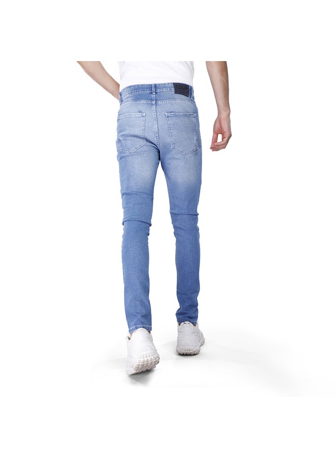 Coup Coup Jeans Pants For Men - Slim Fit - Light Blue - Image 3
