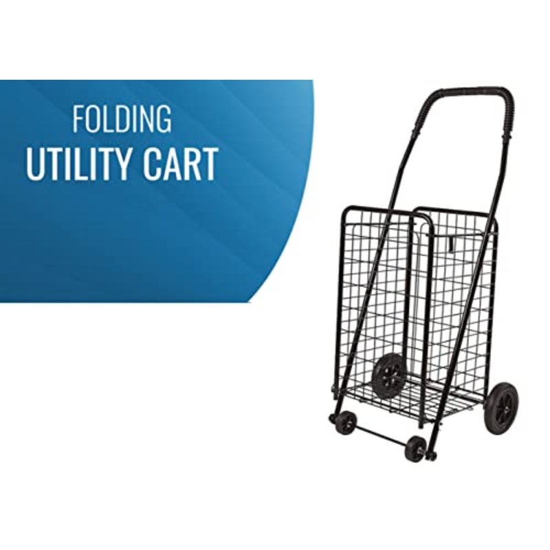 Folding Shopping Cart, Compact metal basket/M - Image 2
