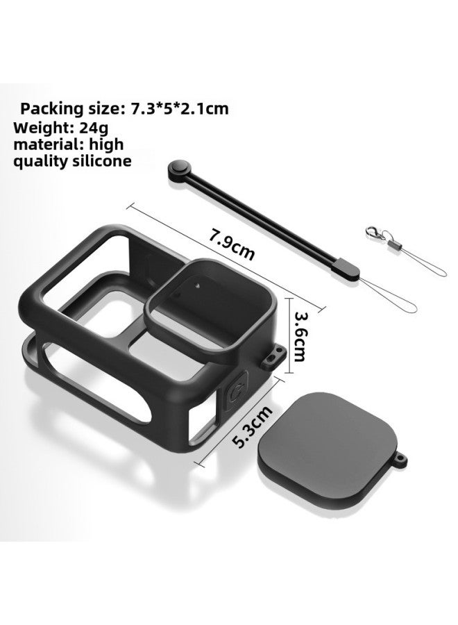For GoPro Hero13 Black HD Tempered Film Screen Protective Film Silicone Protective Cover Accessories-Color:Gopro13 Silicone Sleeve  - Image 1