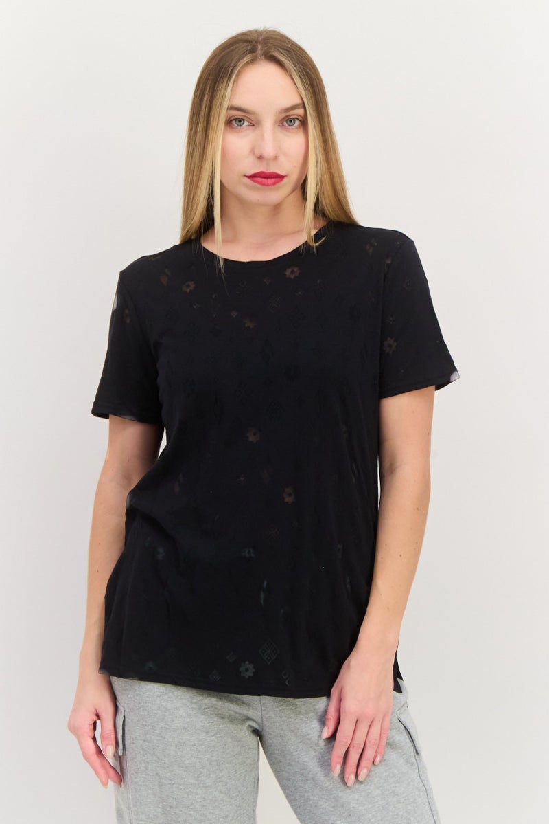 SKECHERS Women Sportswear Fit Outdoor Top, Black - Image 1