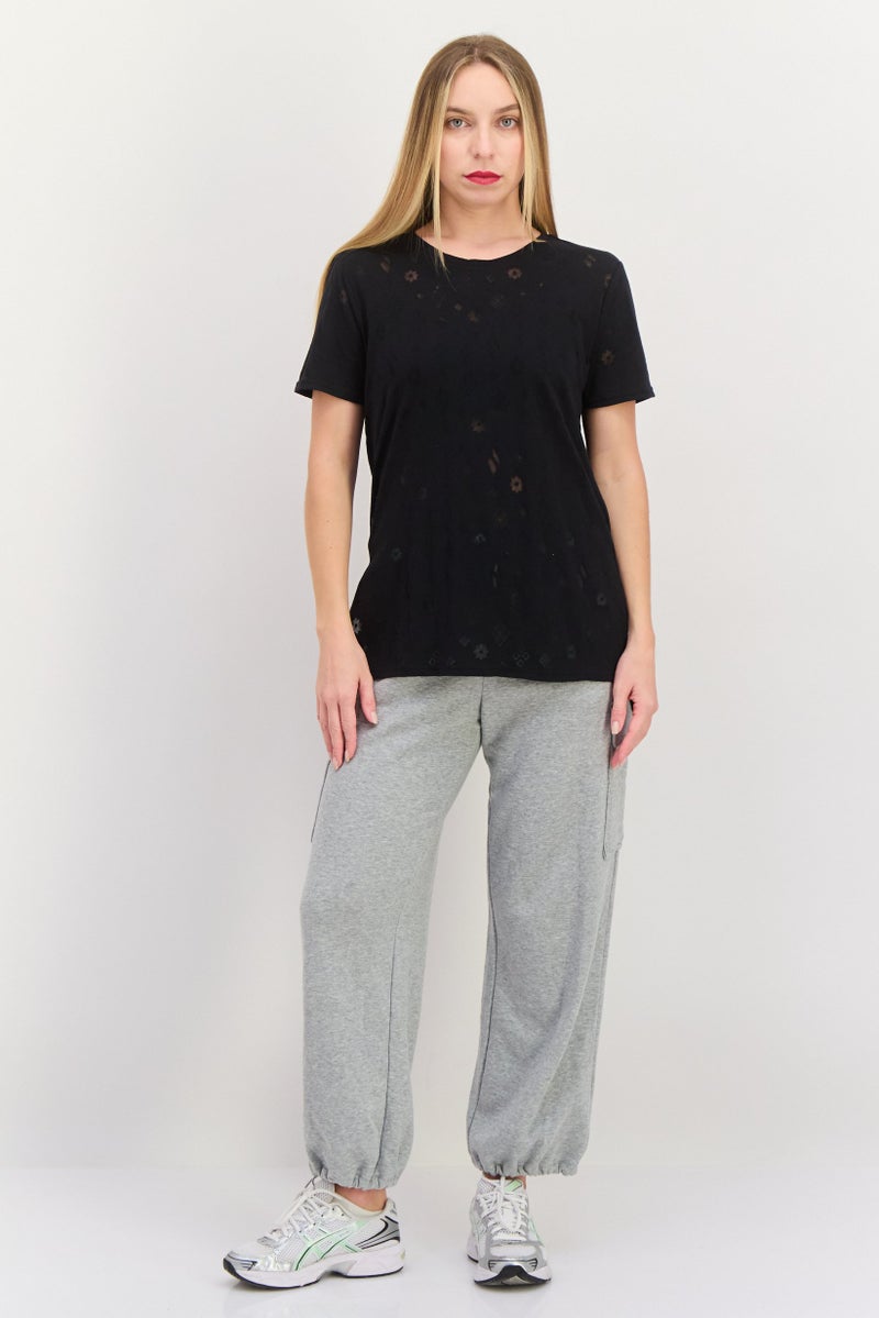 SKECHERS Women Sportswear Fit Outdoor Top, Black - Image 4