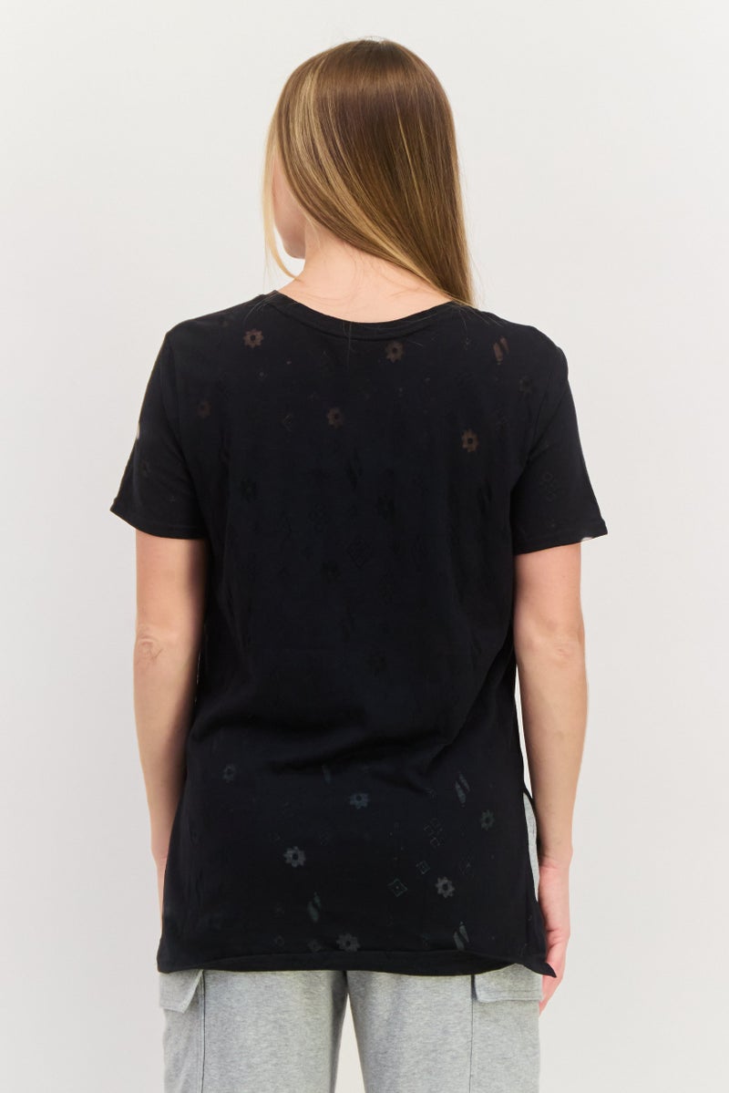 SKECHERS Women Sportswear Fit Outdoor Top, Black - Image 2