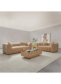 Home Box Blob 2-Seater Fabric Sofa with 2 Cushions  - Image 3