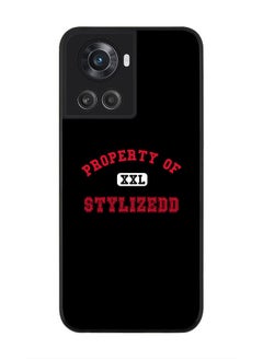 Rugged Black edge case for OnePlus 10R 5G/OnePlus Ace 5G Slim fit Soft Case Flexible Rubber Edges Anti Drop TPU Gel Thin Cover - Property of Stylizedd